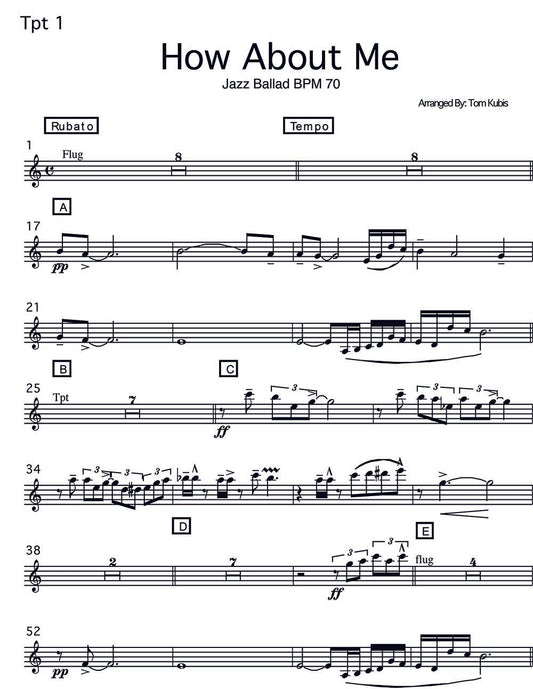 How About Me alto Solo