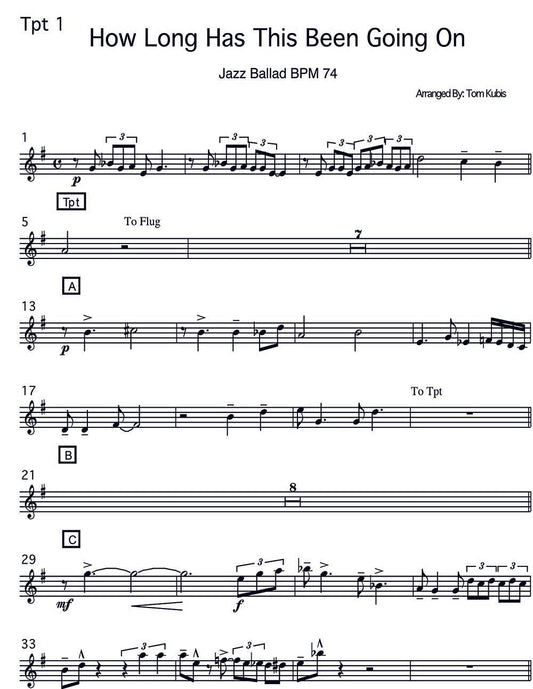 How Long Has This Been Going On Trumpet solo