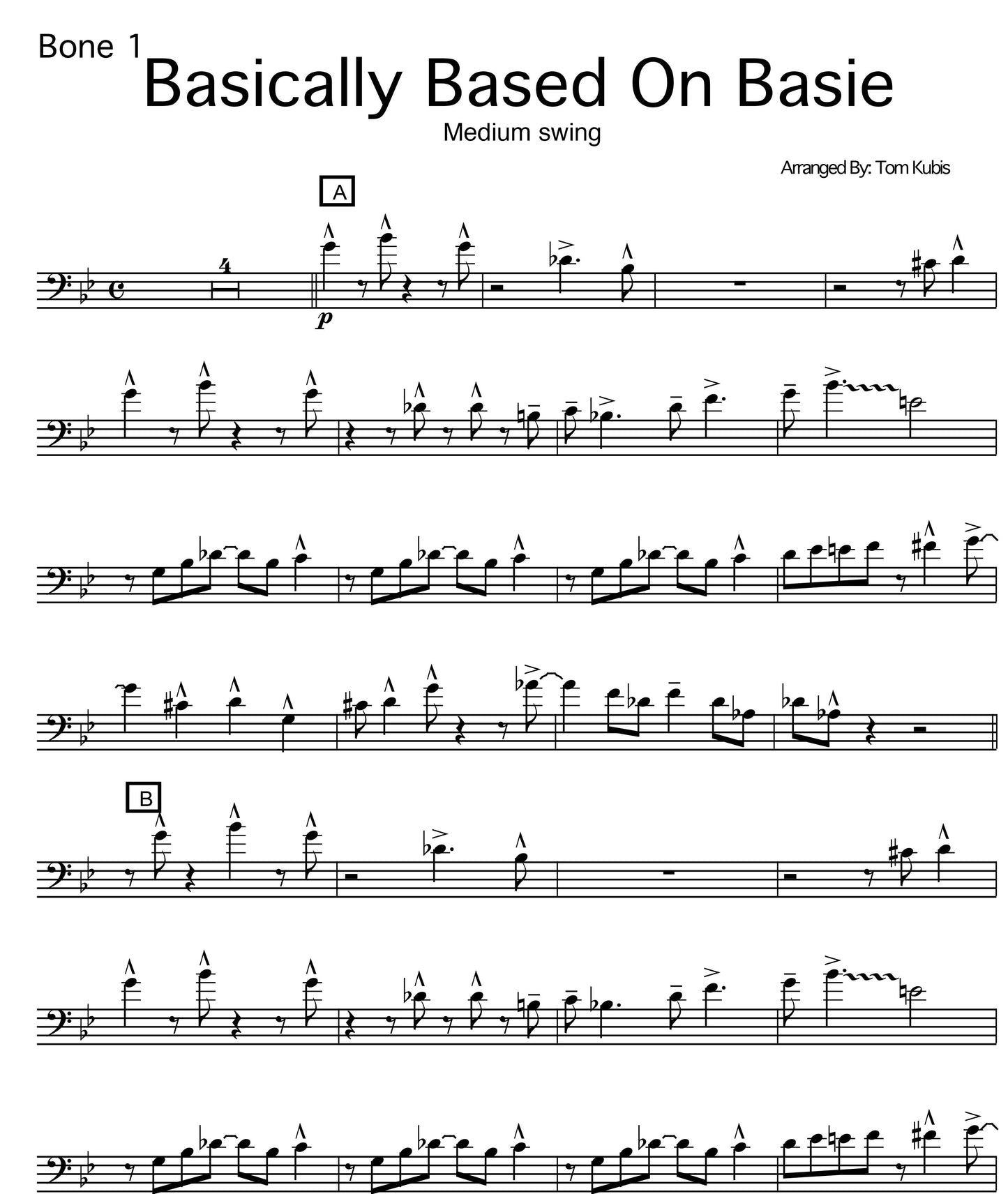 Basically Based on Basie