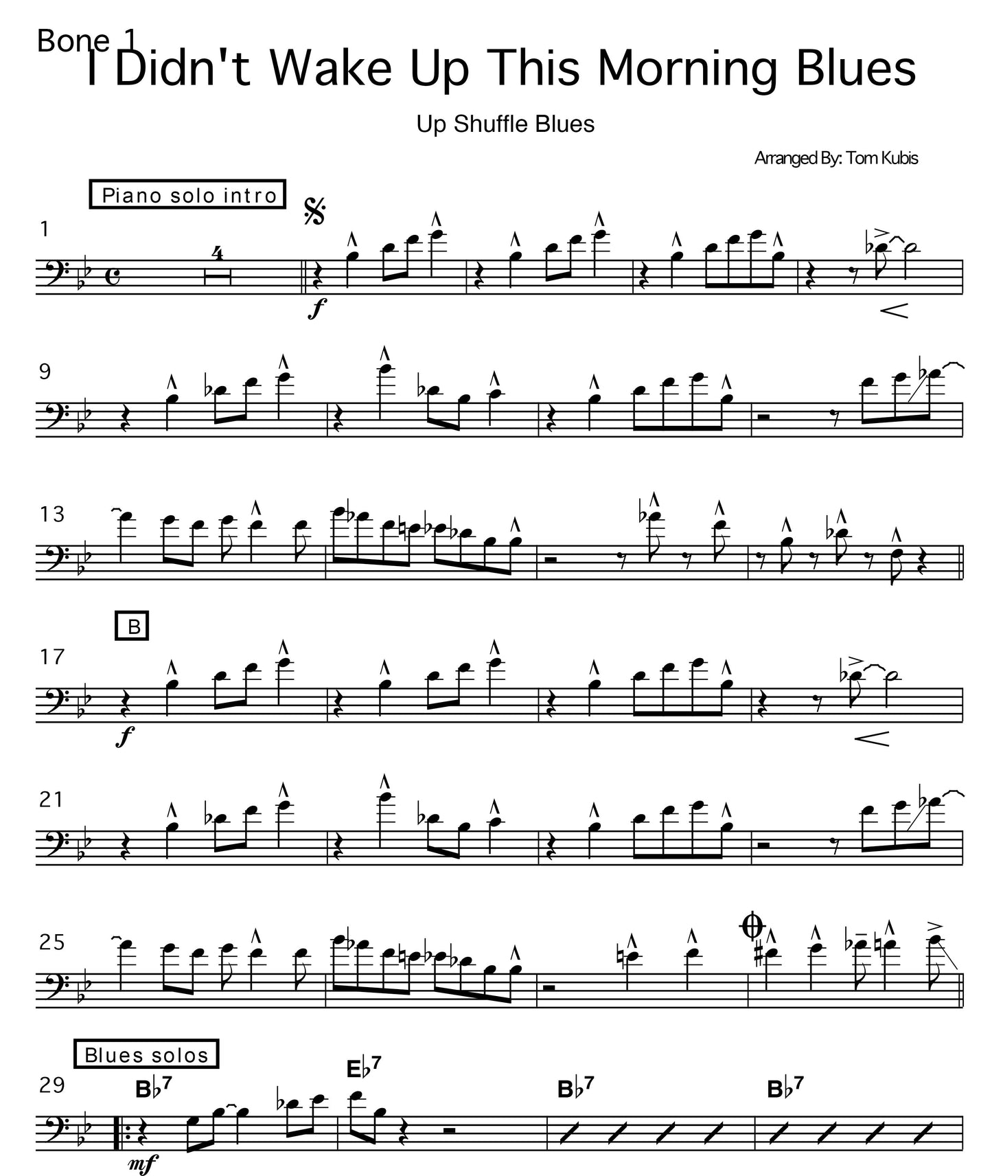 I Didn't Wake Up This Morning