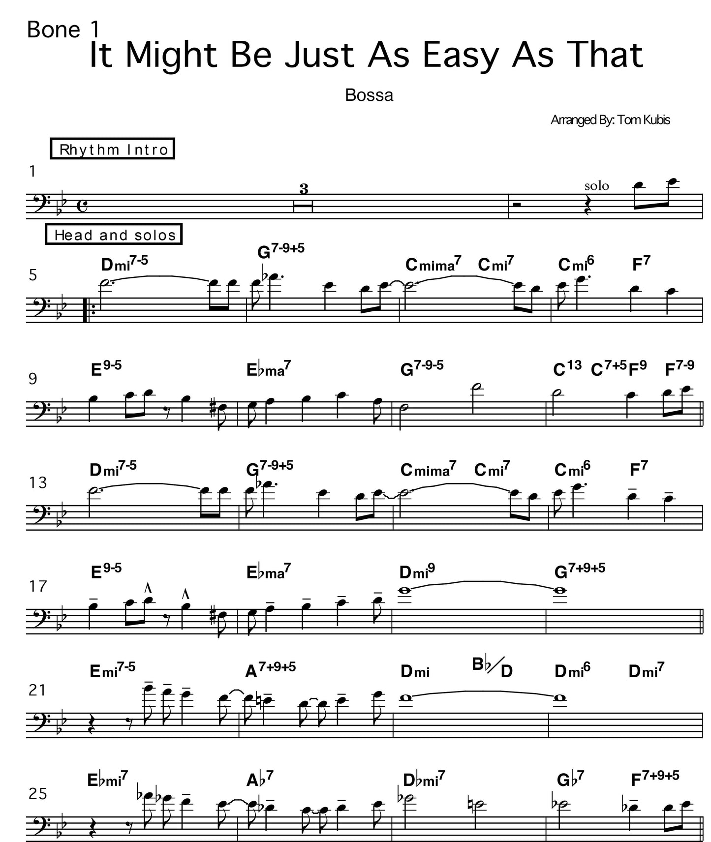 It Might Be Just As Easy