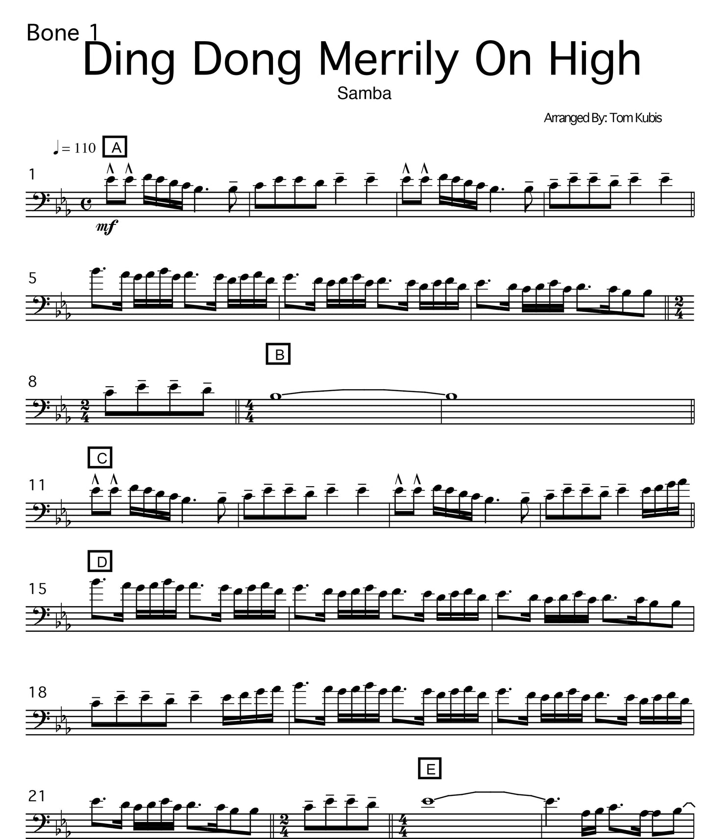 Ding Dong Merrily On High