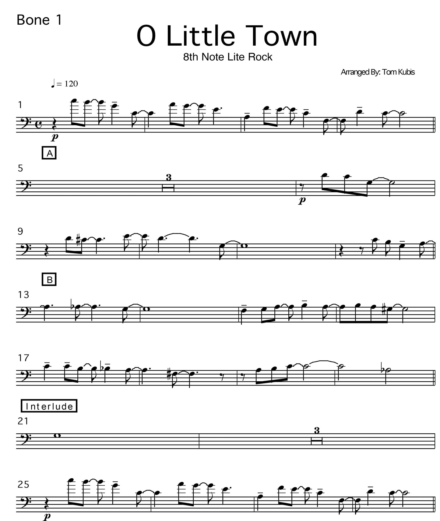 O Little Town Of Bethlehem