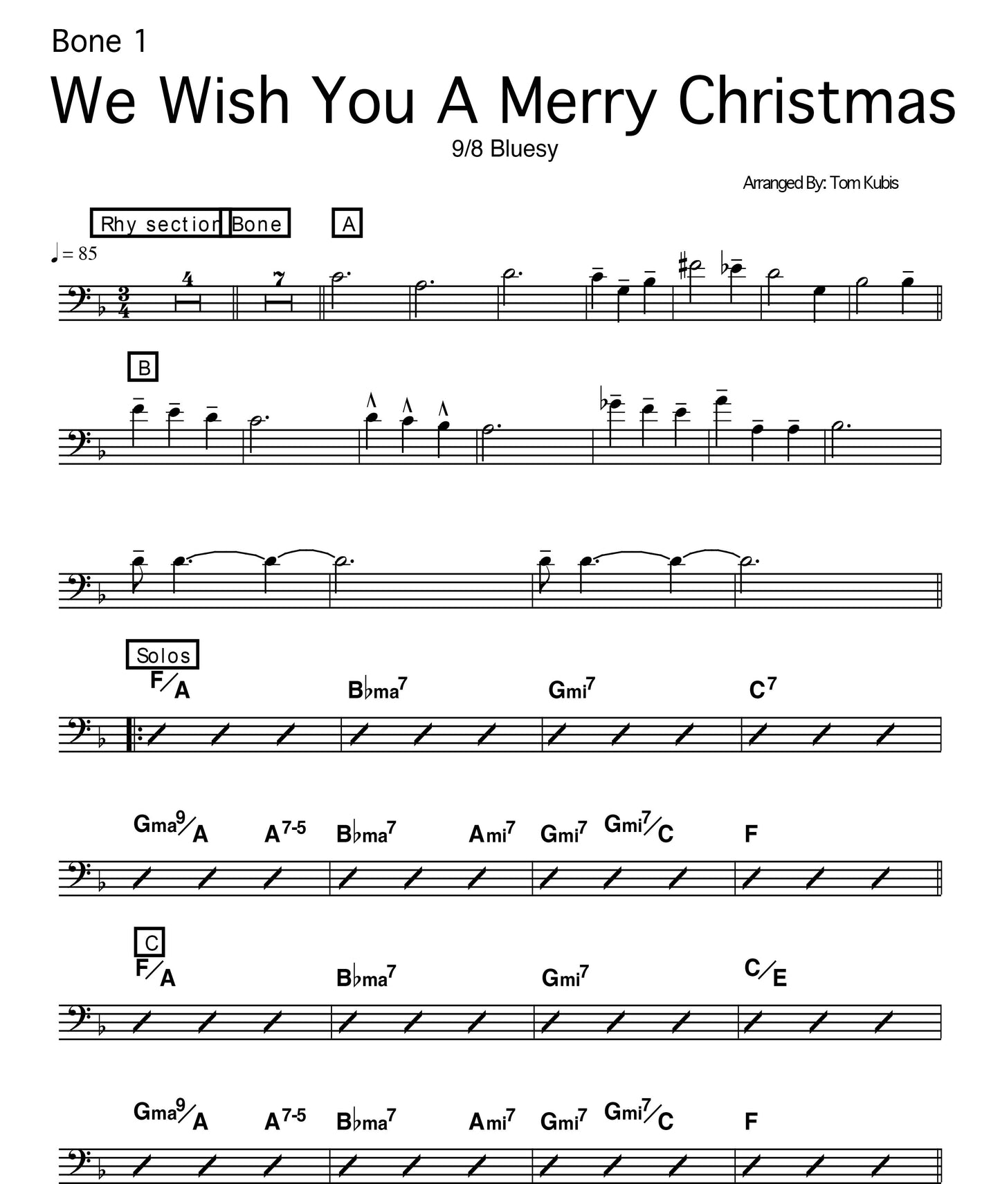 We Wish You A Merry Christmas