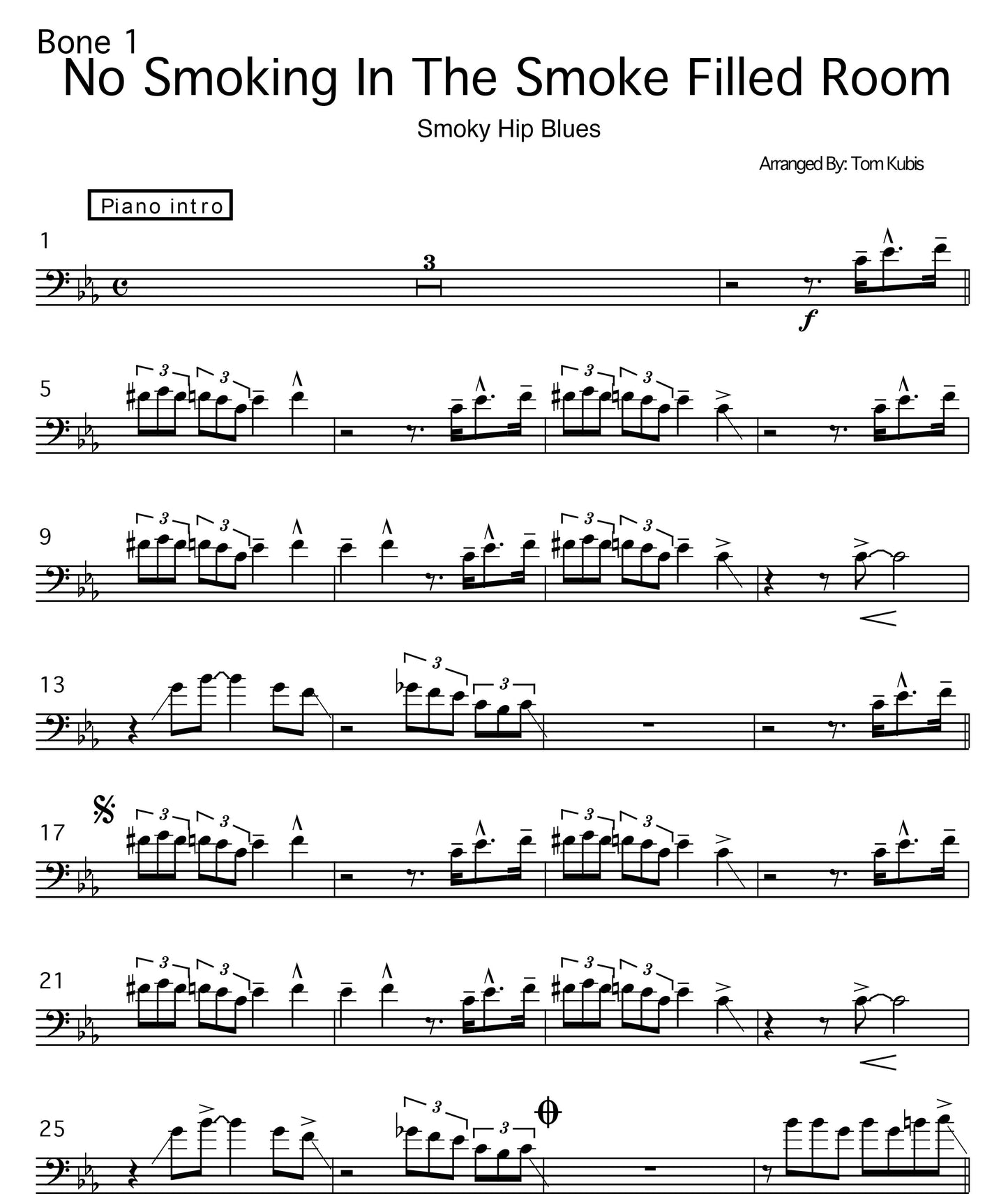 No Smoking In The Smoke Filled Room