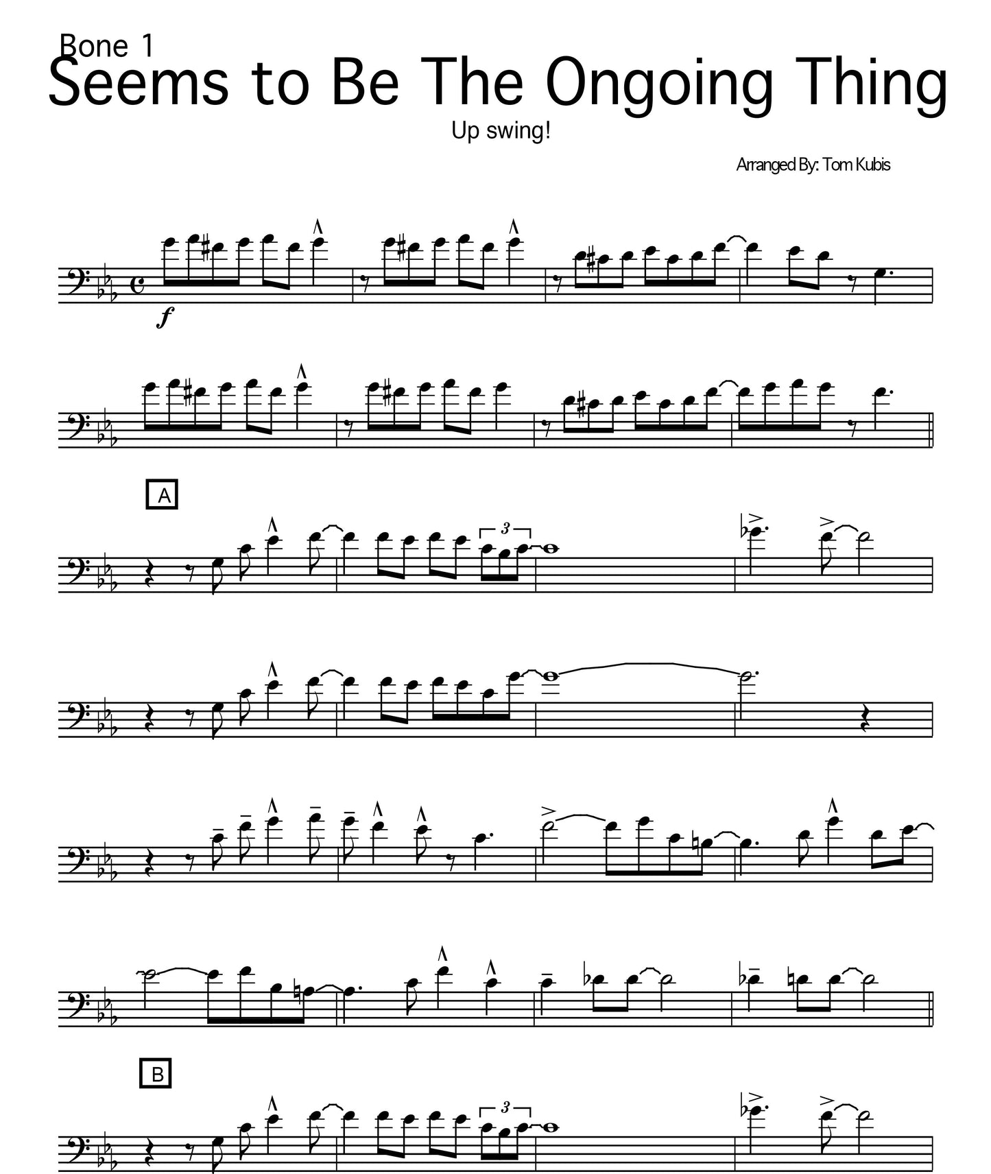 Seems Like The Ongoing Thing