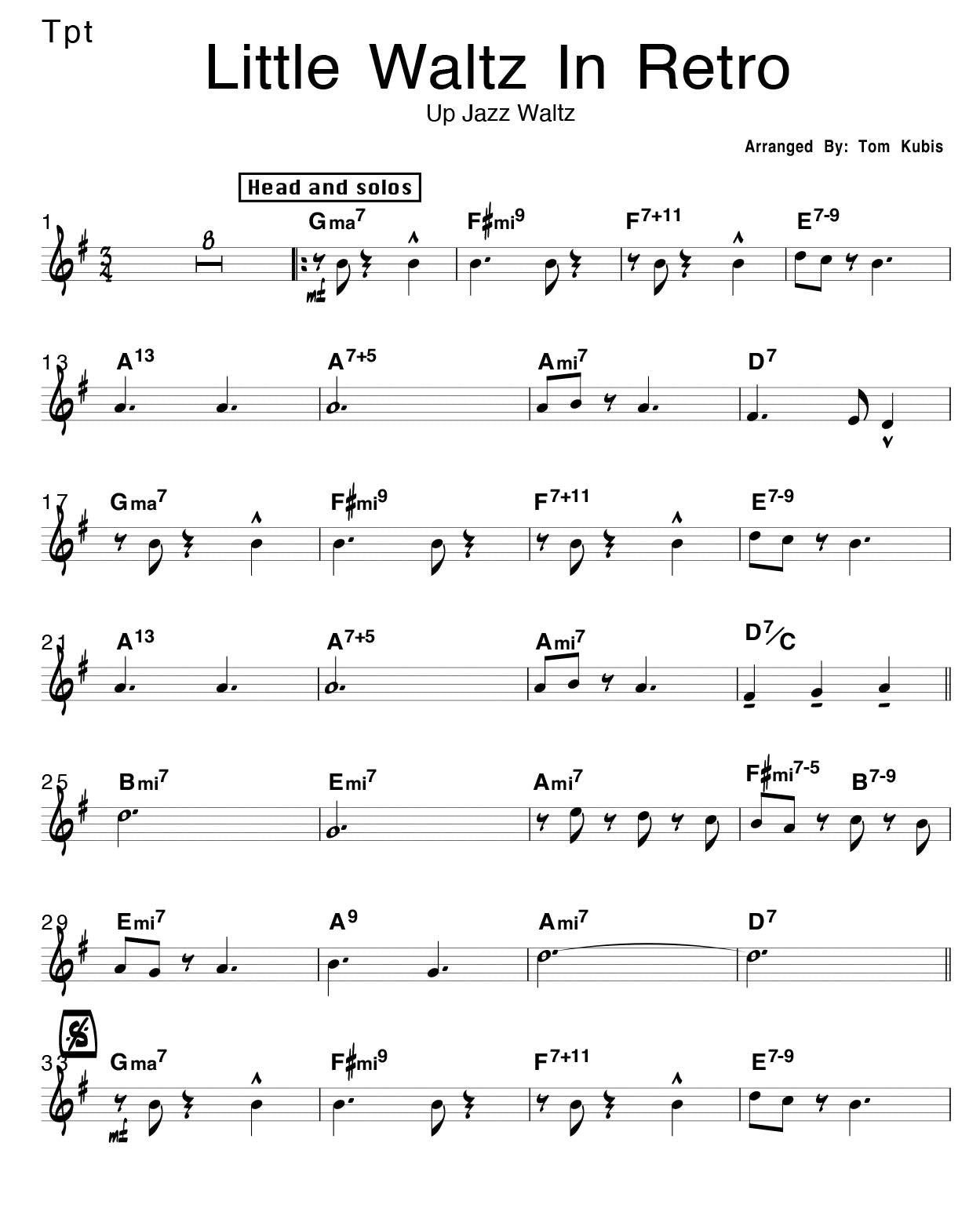Little Waltz In Retro