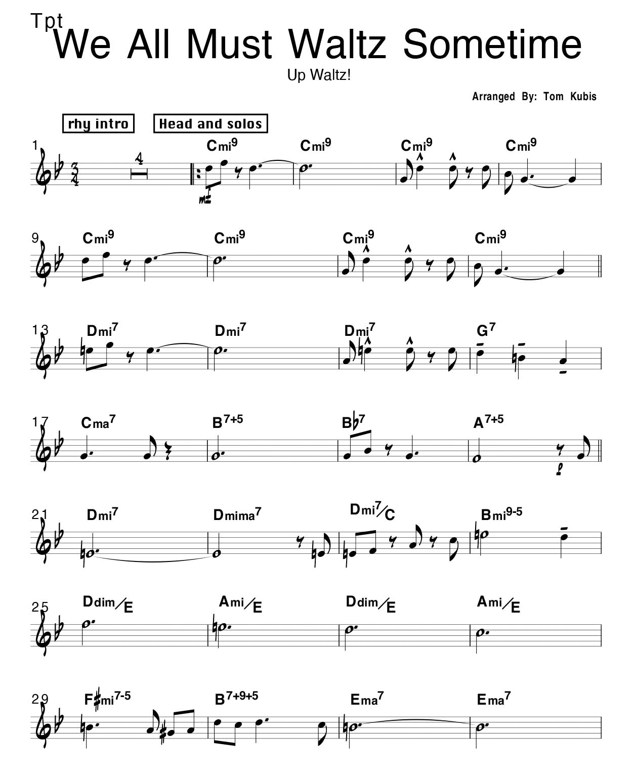 We All Must Waltz