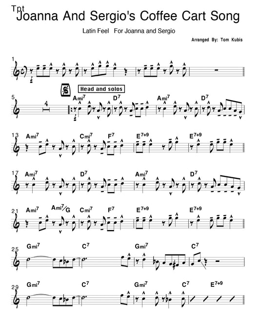 The Coffee Cart Song
