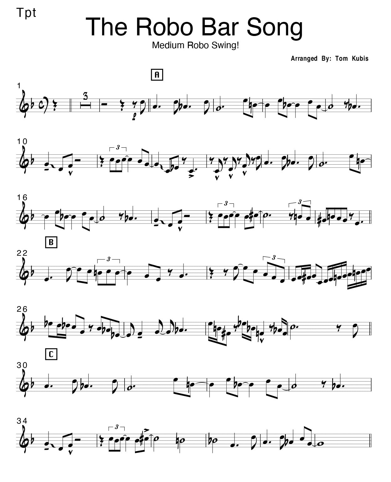 The Robo Bar Song
