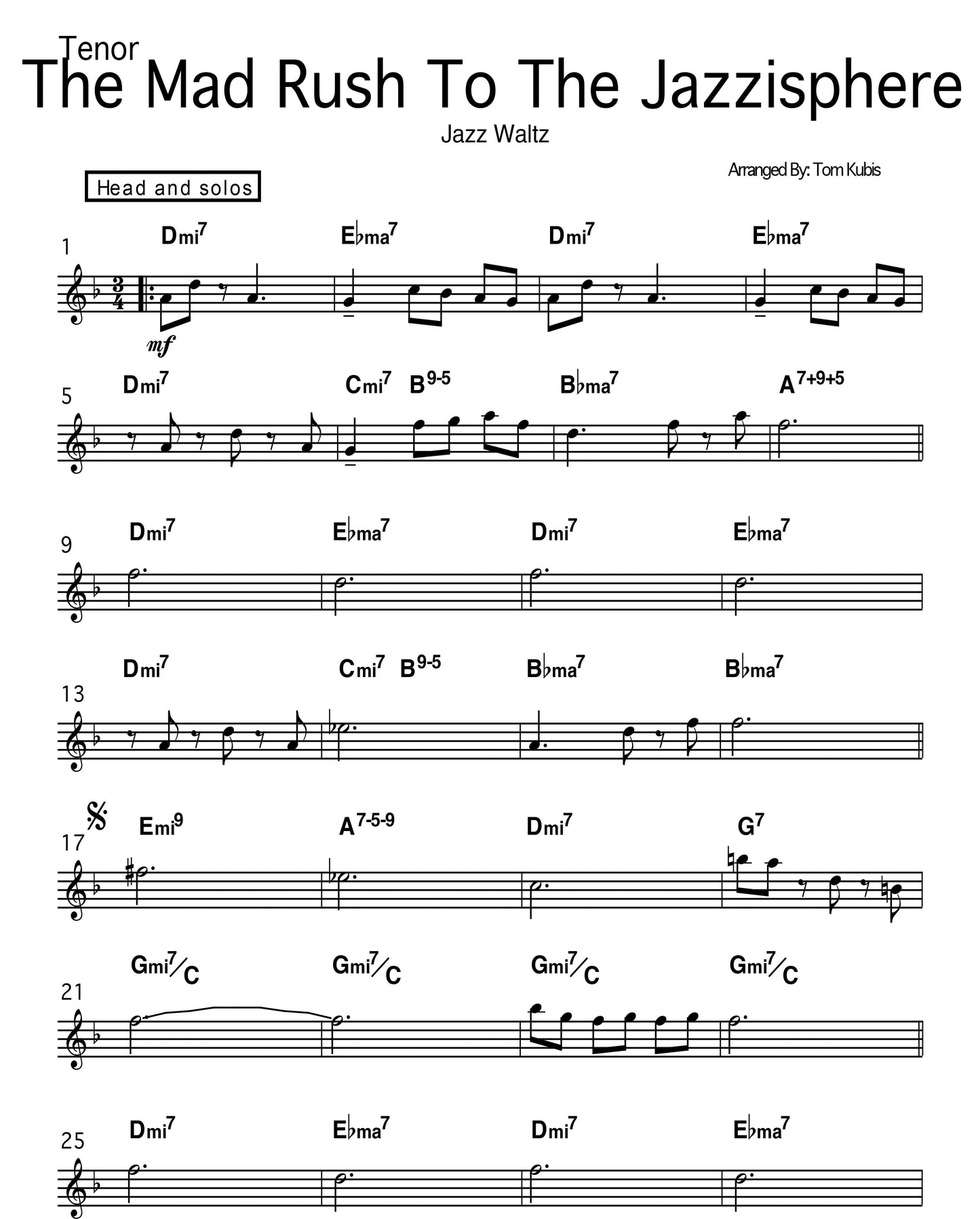 The Mad Rush To The Jazzisphere