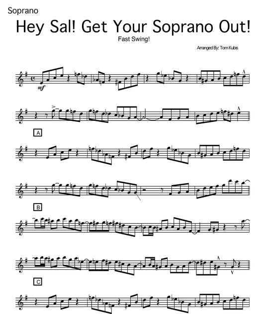Hey Sal Get Your Soprano Out!