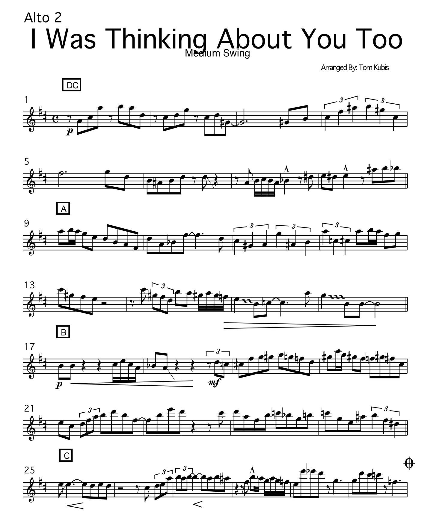 I Was Thinking About You Too