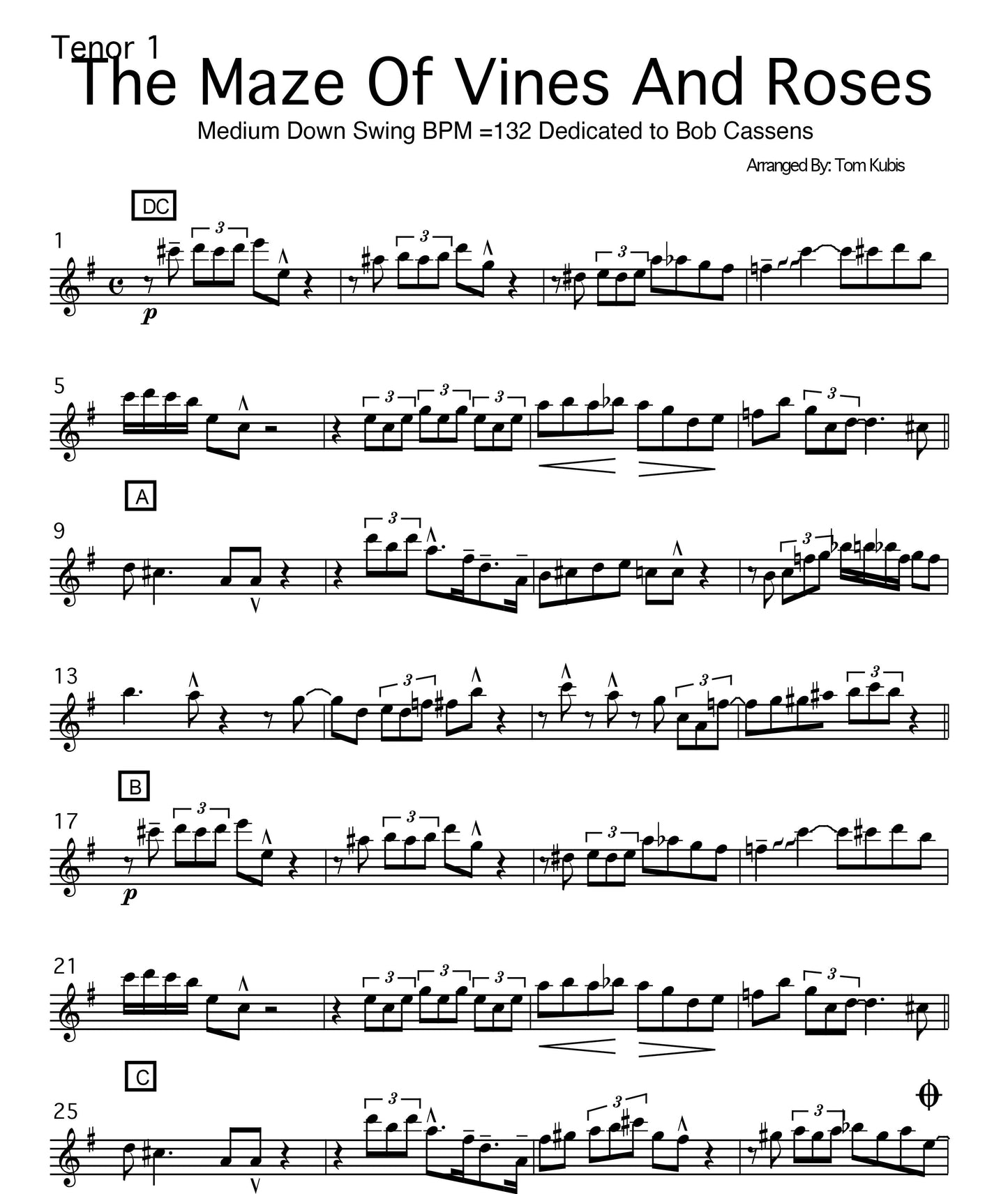 The Maze Of Vines And Roses