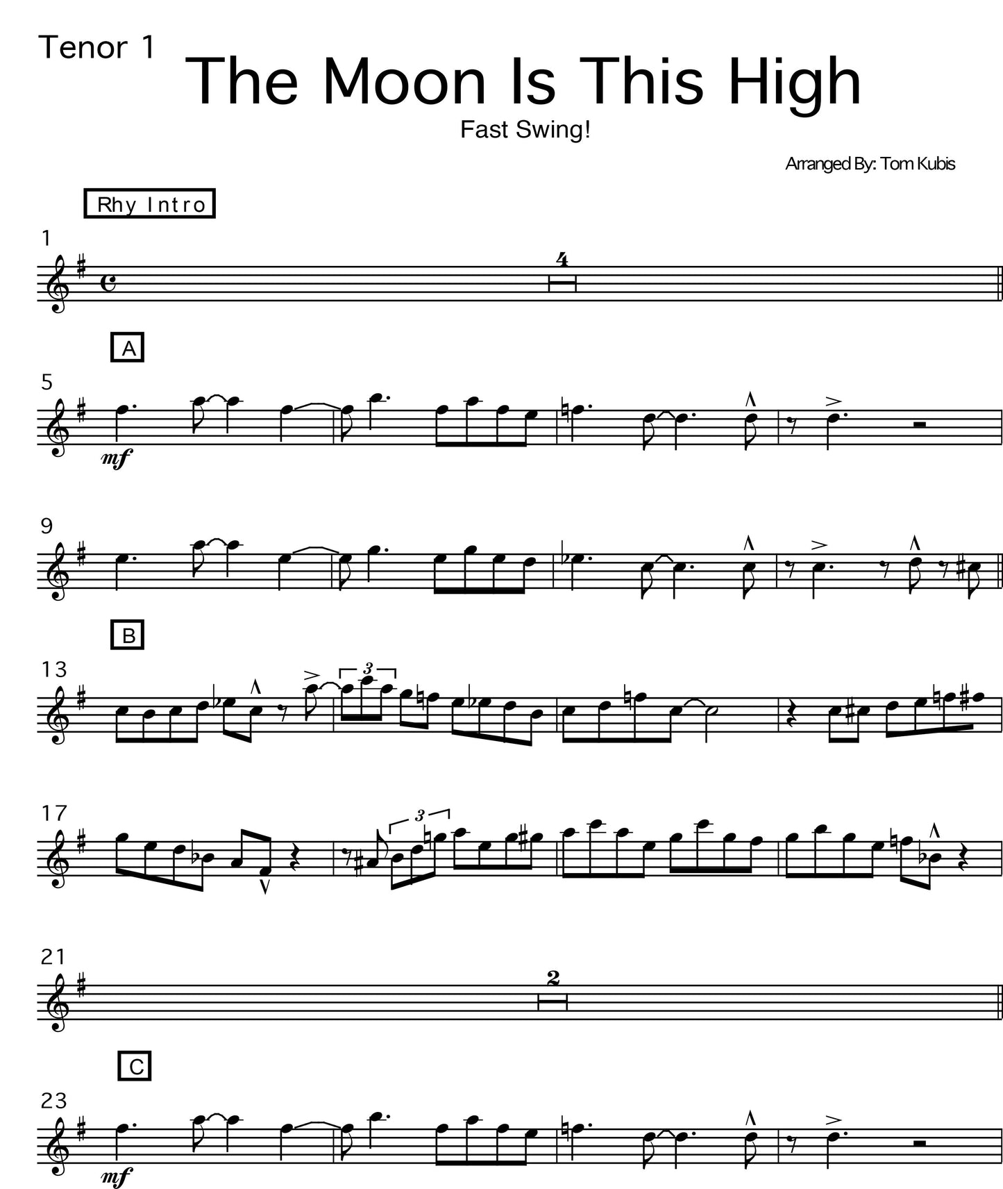 The Moon Is This High