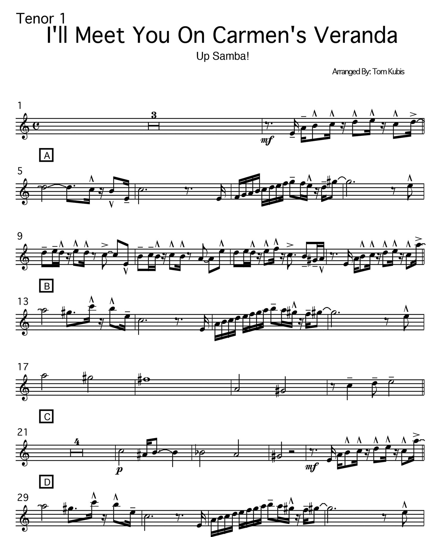 I'll Meet You On Carman's Veranda