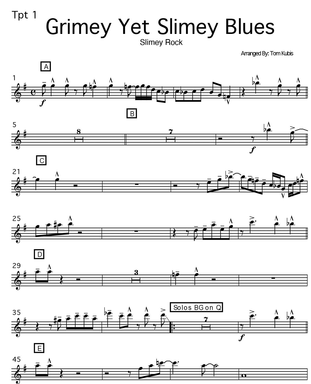 Grimey Yet Slimey Blues