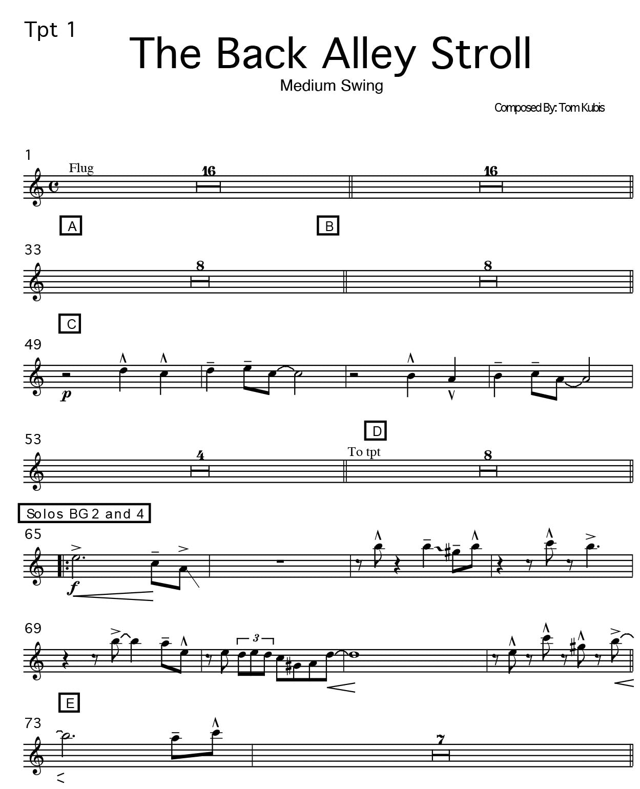 The Back Alley Stroll