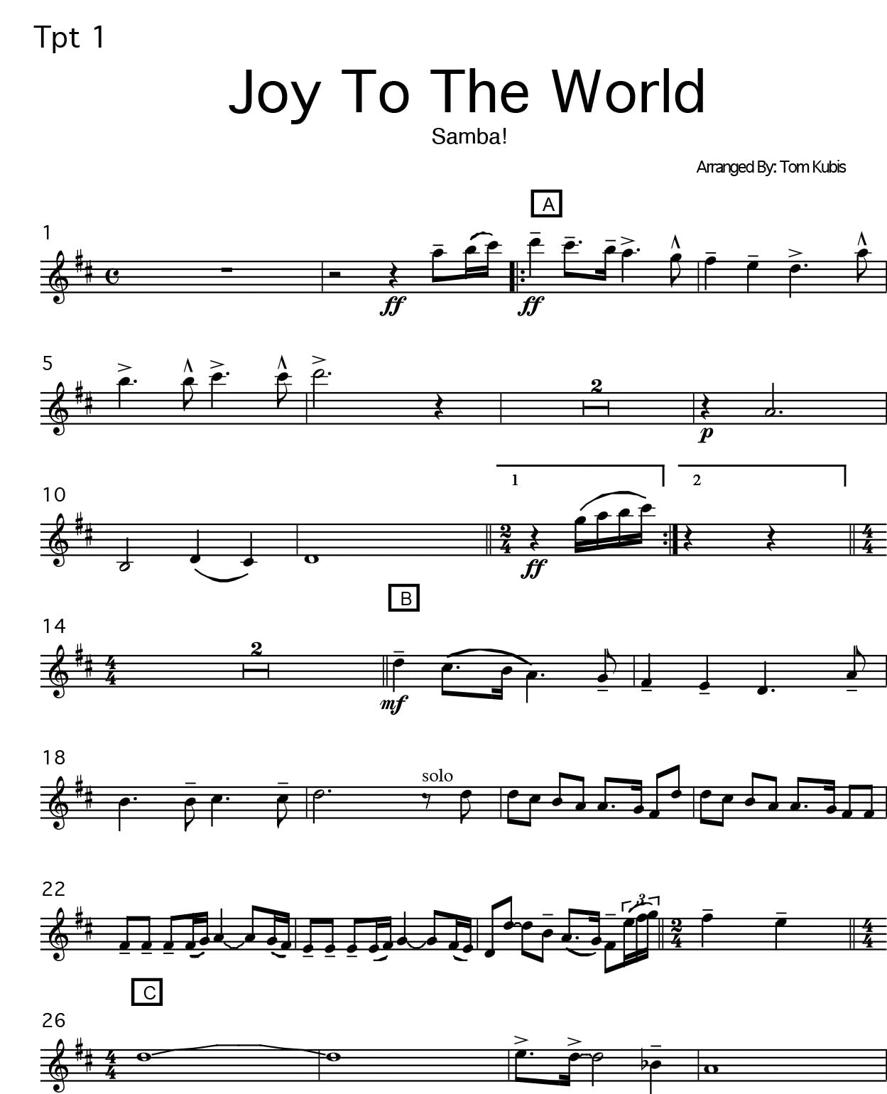 Joy To The world