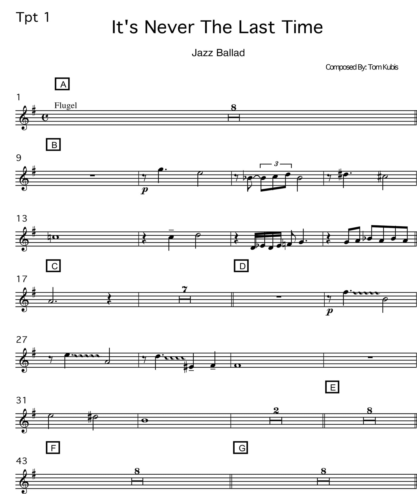 It's Never the Last Time