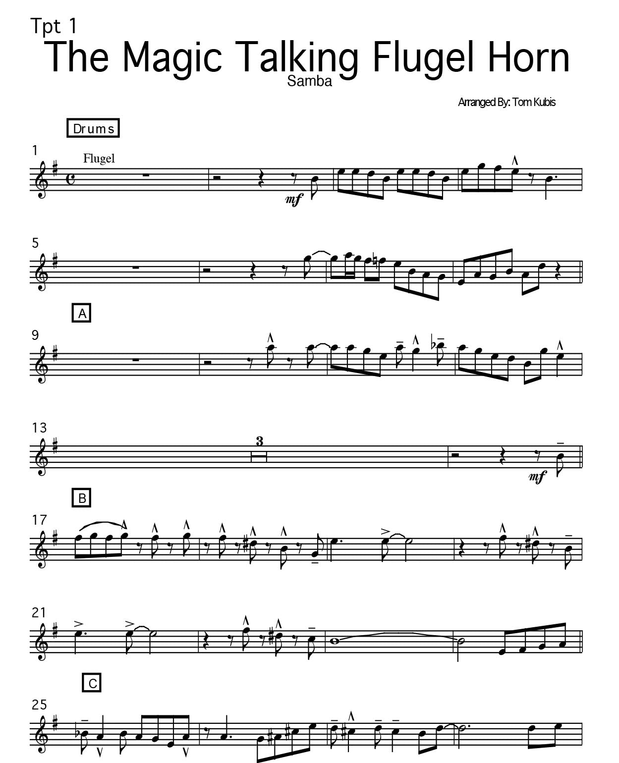 The Magic Talking Flugel