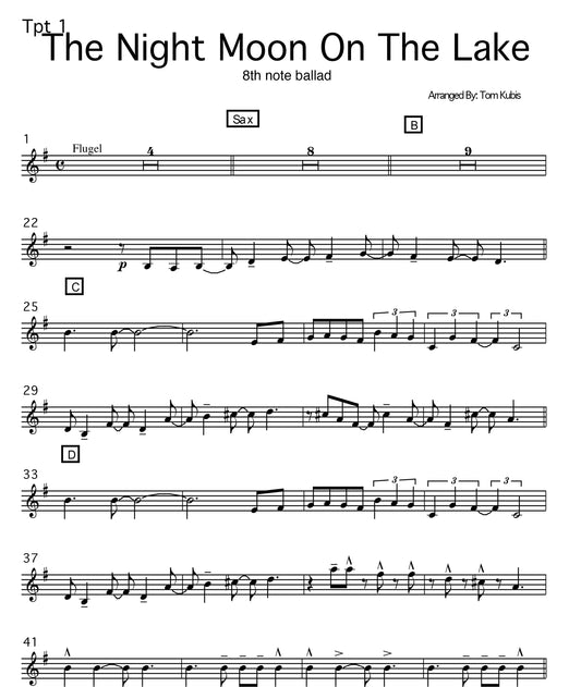The Night Moon On The Lake