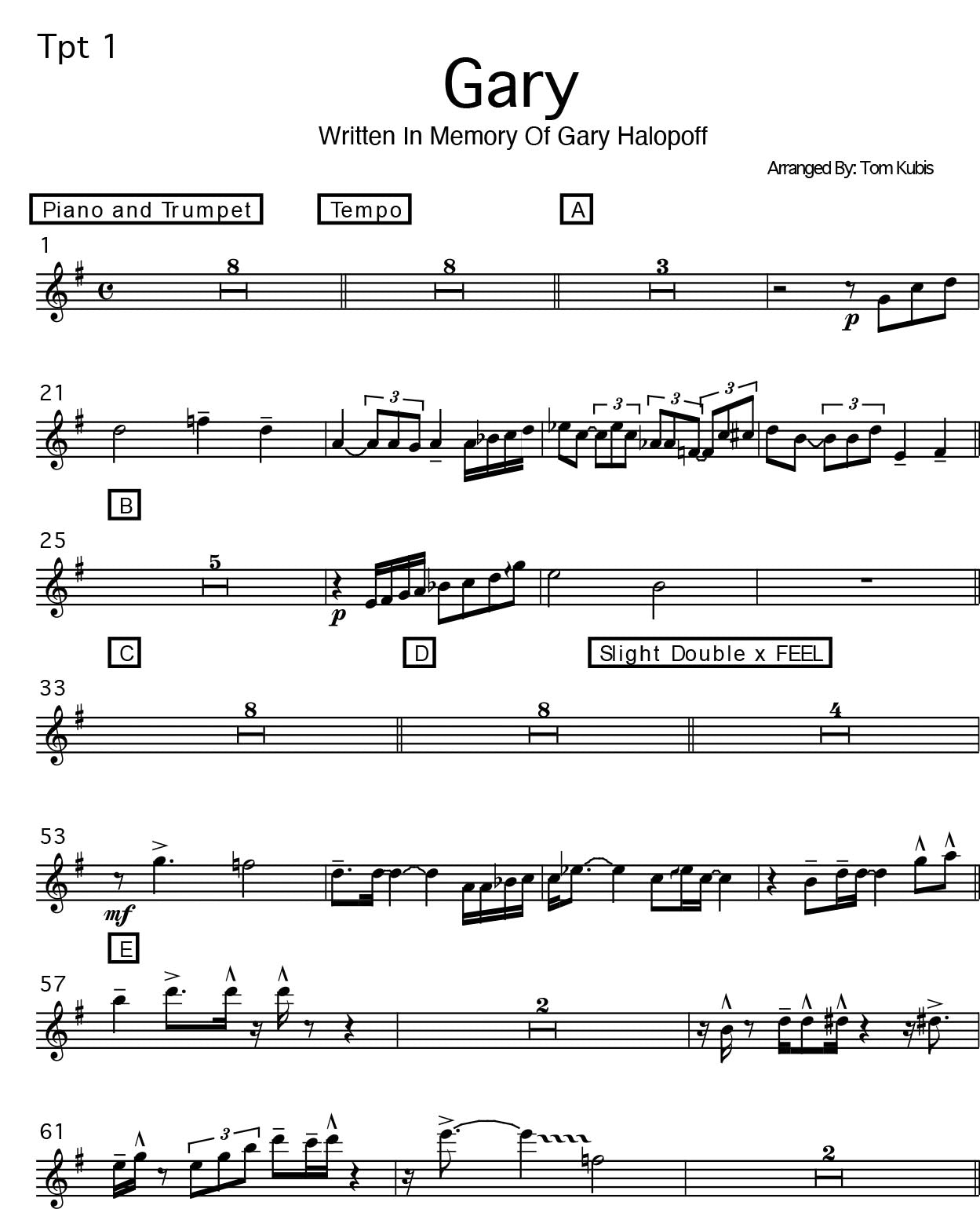 Ballad For Gary