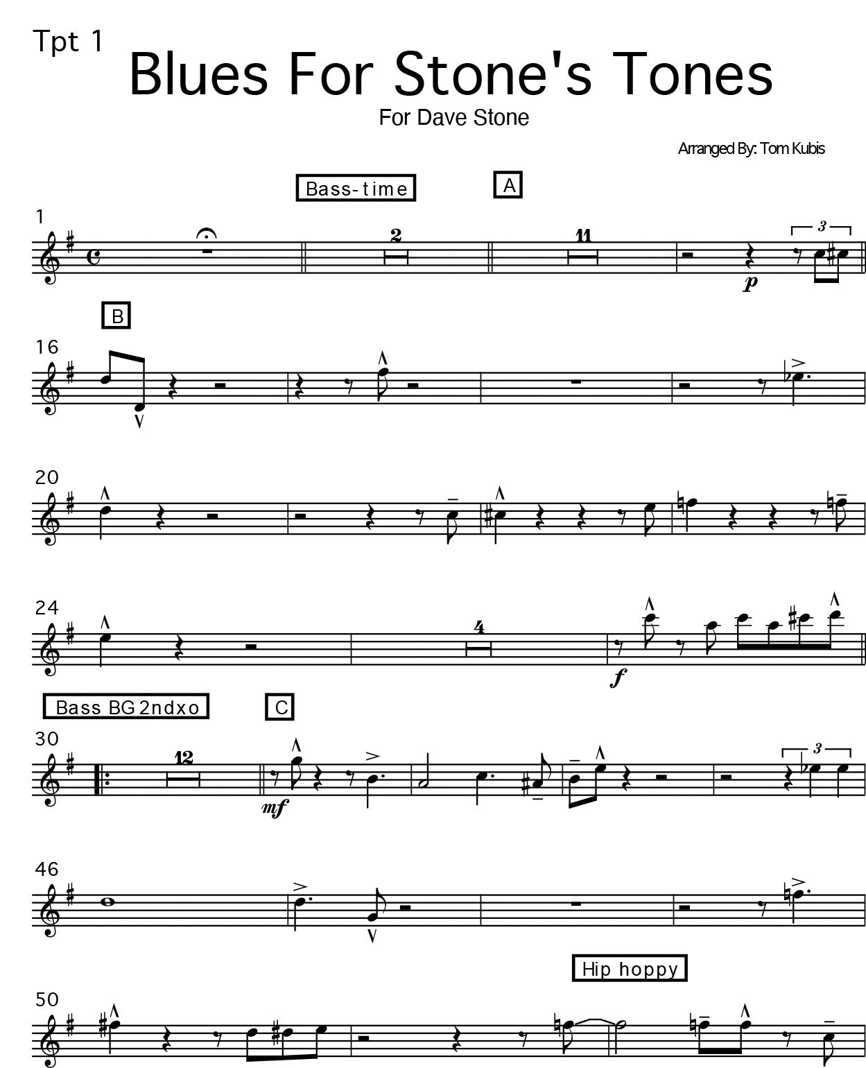 Blues For Stone's Tones