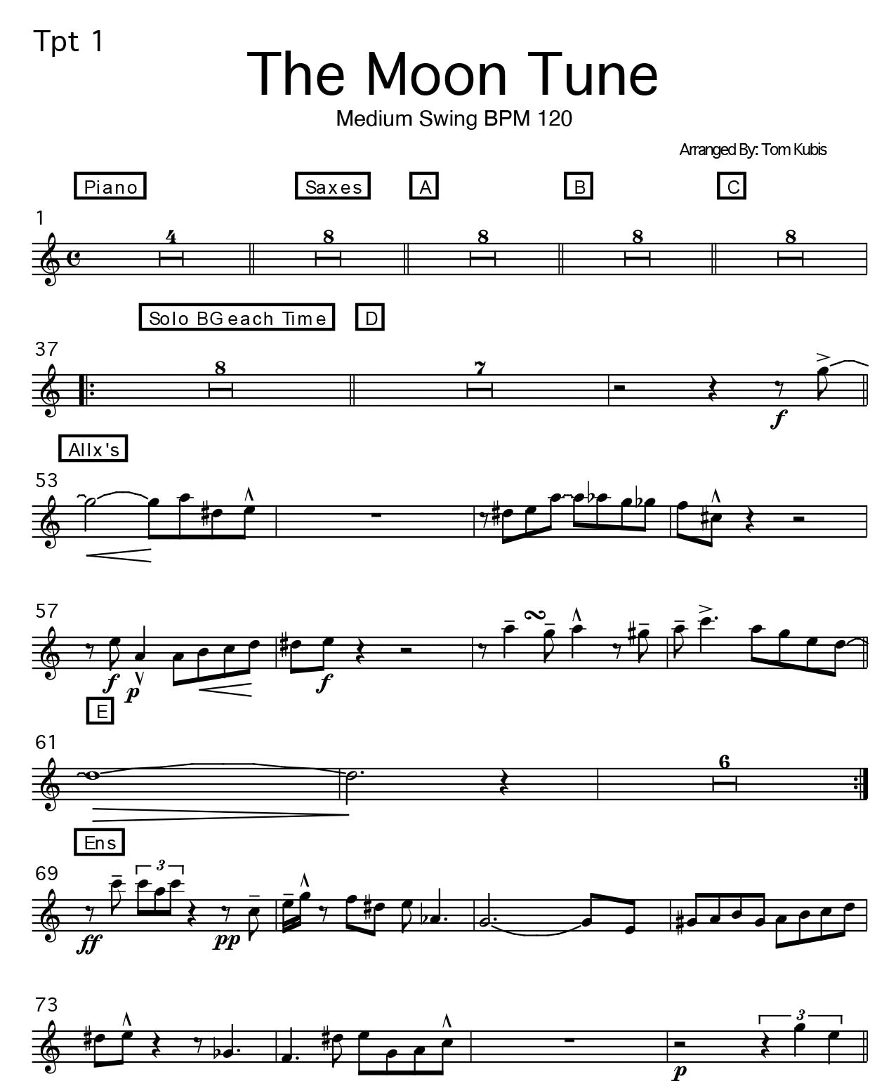 The Moon Tune