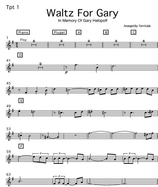 Waltz for Gary