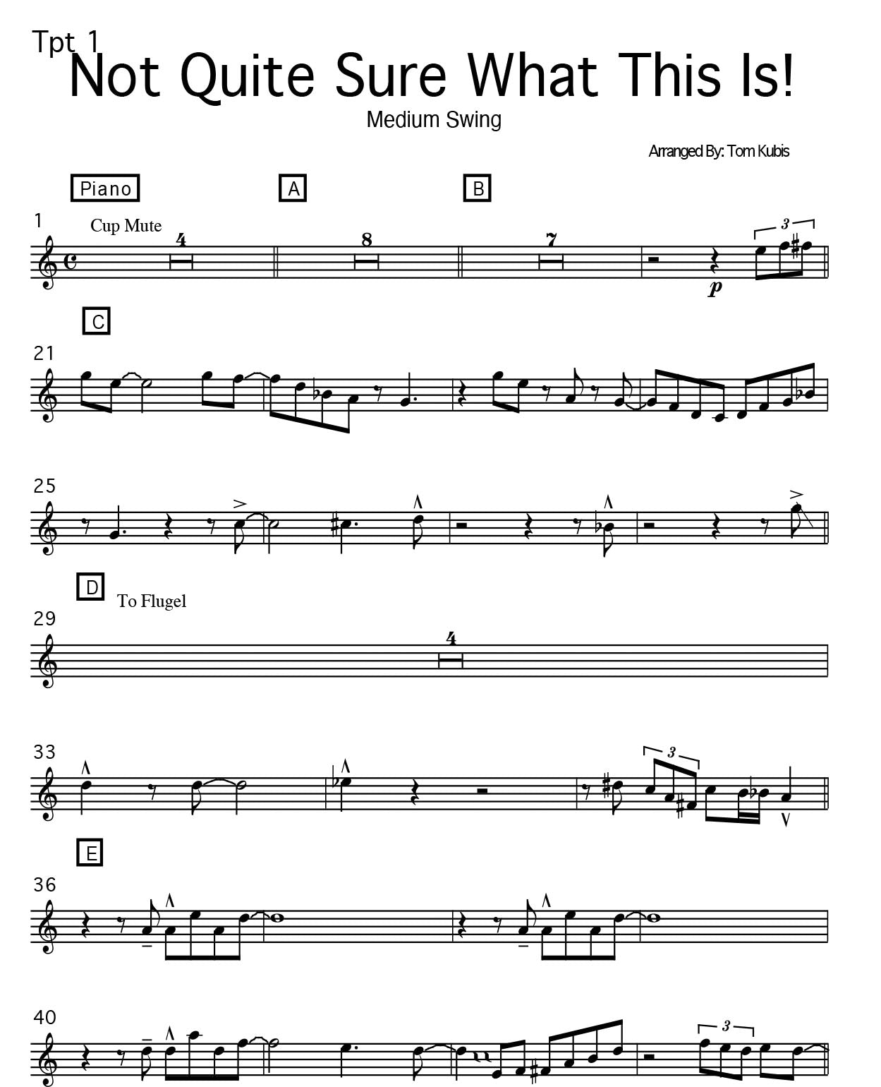 Not Quite Sure What This Is