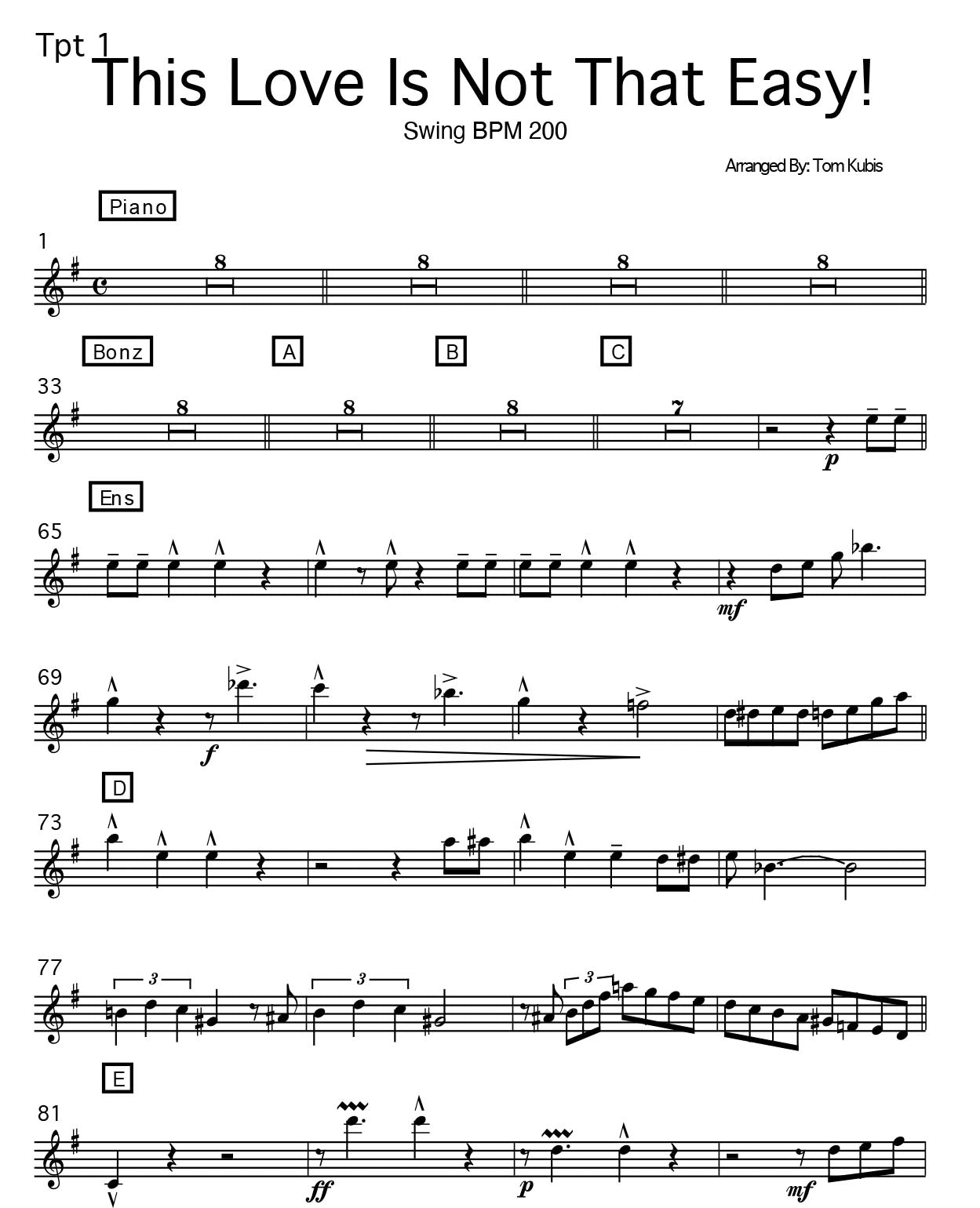 This Love Is Not that Easy