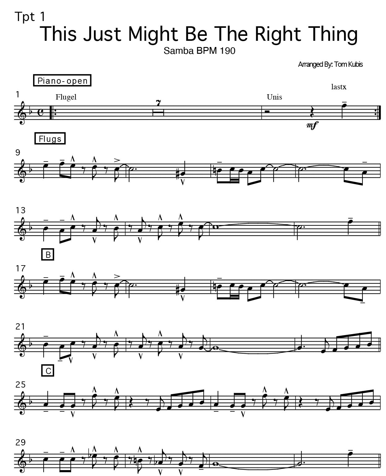 This Just Might Be The Opener