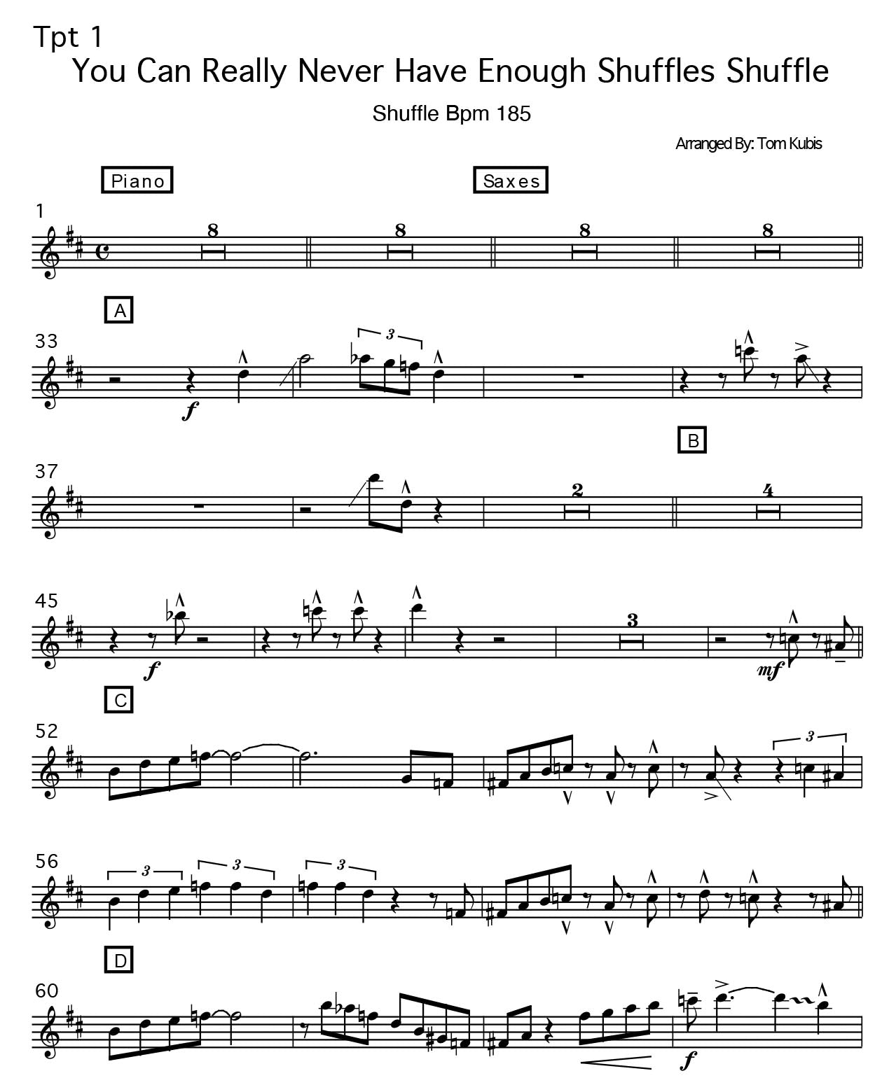 You Can Really Never Have Enough Shuffles