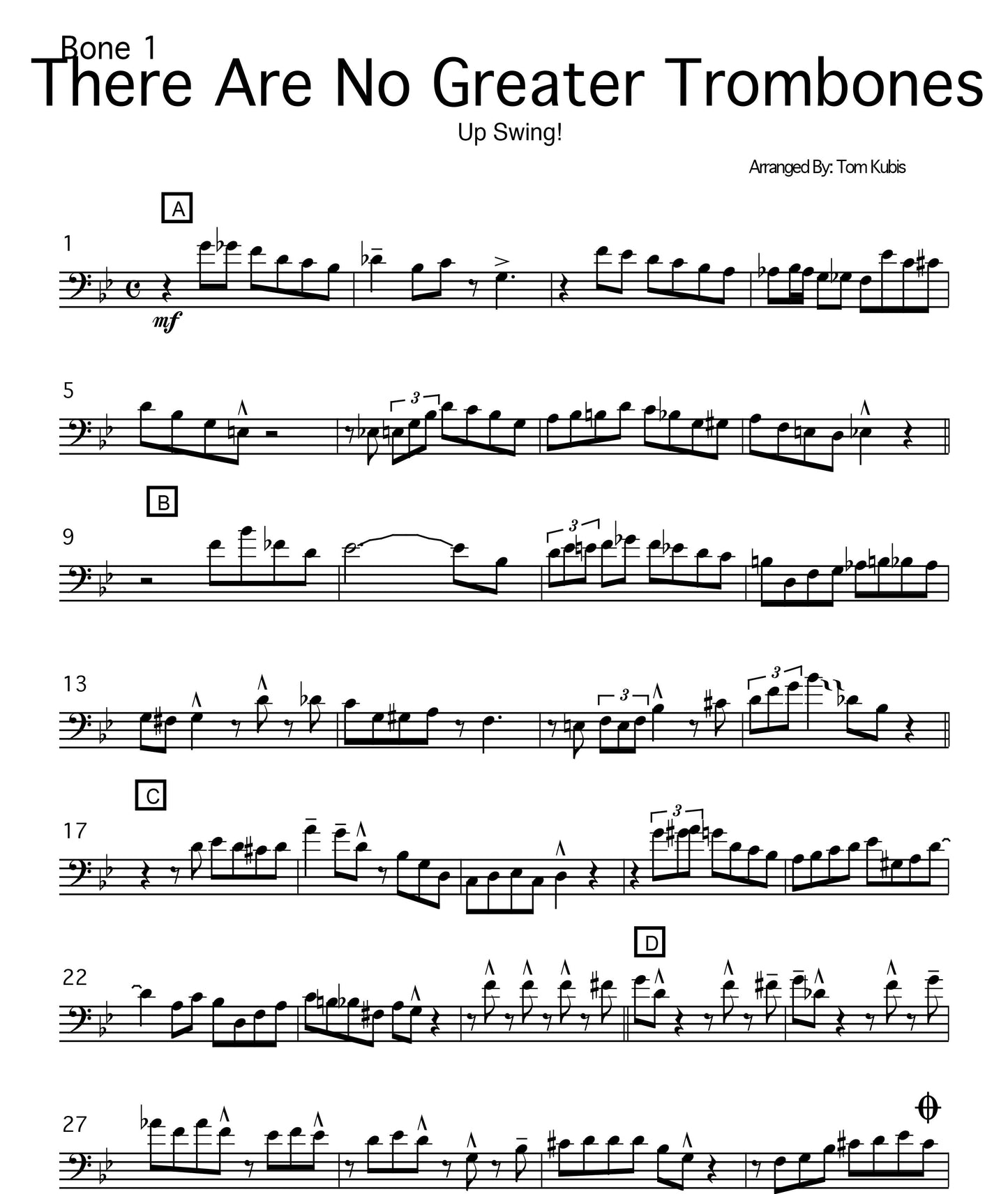 There Are No Greater Trombones